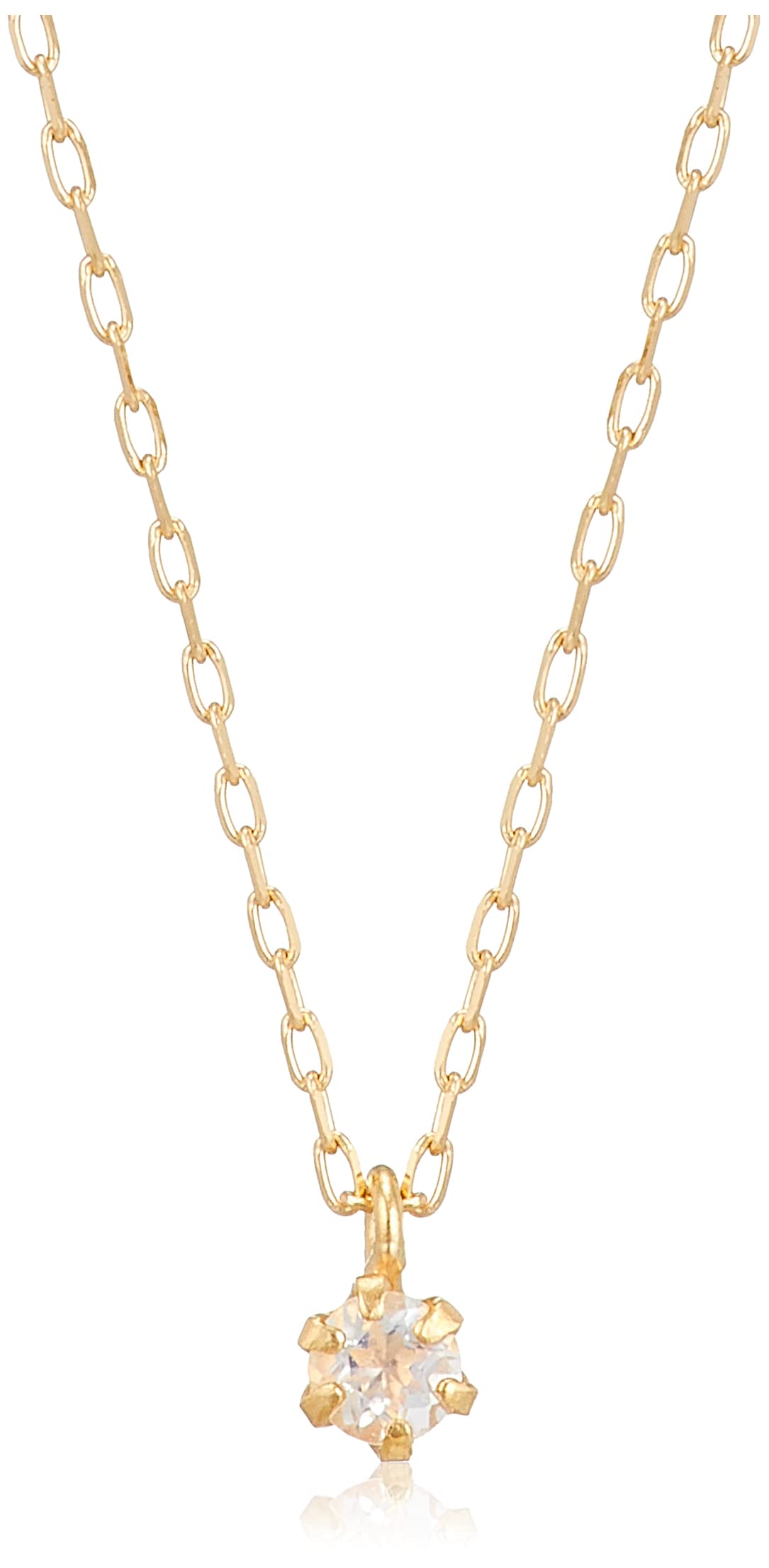 Estelle June Birthstone Moonstone Necklace in 18K Yellow Gold (0452-2487-0019-0000)
Estelle June Birthstone Moonstone Necklace in 18K Yellow Gold (0452-2487-0019-0000)