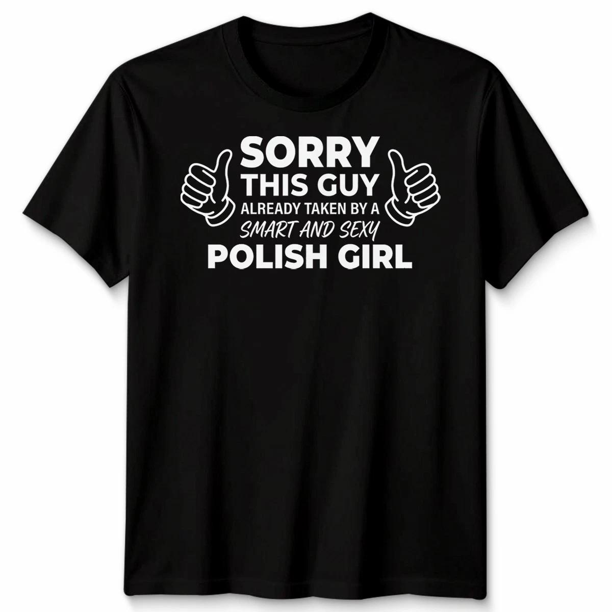 Sorry This Guy Is Already Taken By A Smart And Sexy Polish Girl Relationship Tee 4XL
Sorry This Guy Is Already Taken By A Smart And Sexy Polish Girl Relationship Tee 4XL
