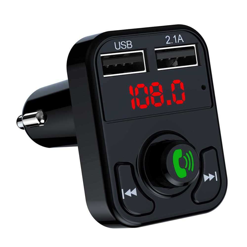 X3 Car FM Radio Bluetooth-Compatible Hands Free Calling MP3 Player Music Receiver with 3.1A USB Charging Port A
X3 Car FM Radio Bluetooth-Compatible Hands Free Calling MP3 Player Music Receiver with 3.1A USB Charging Port A