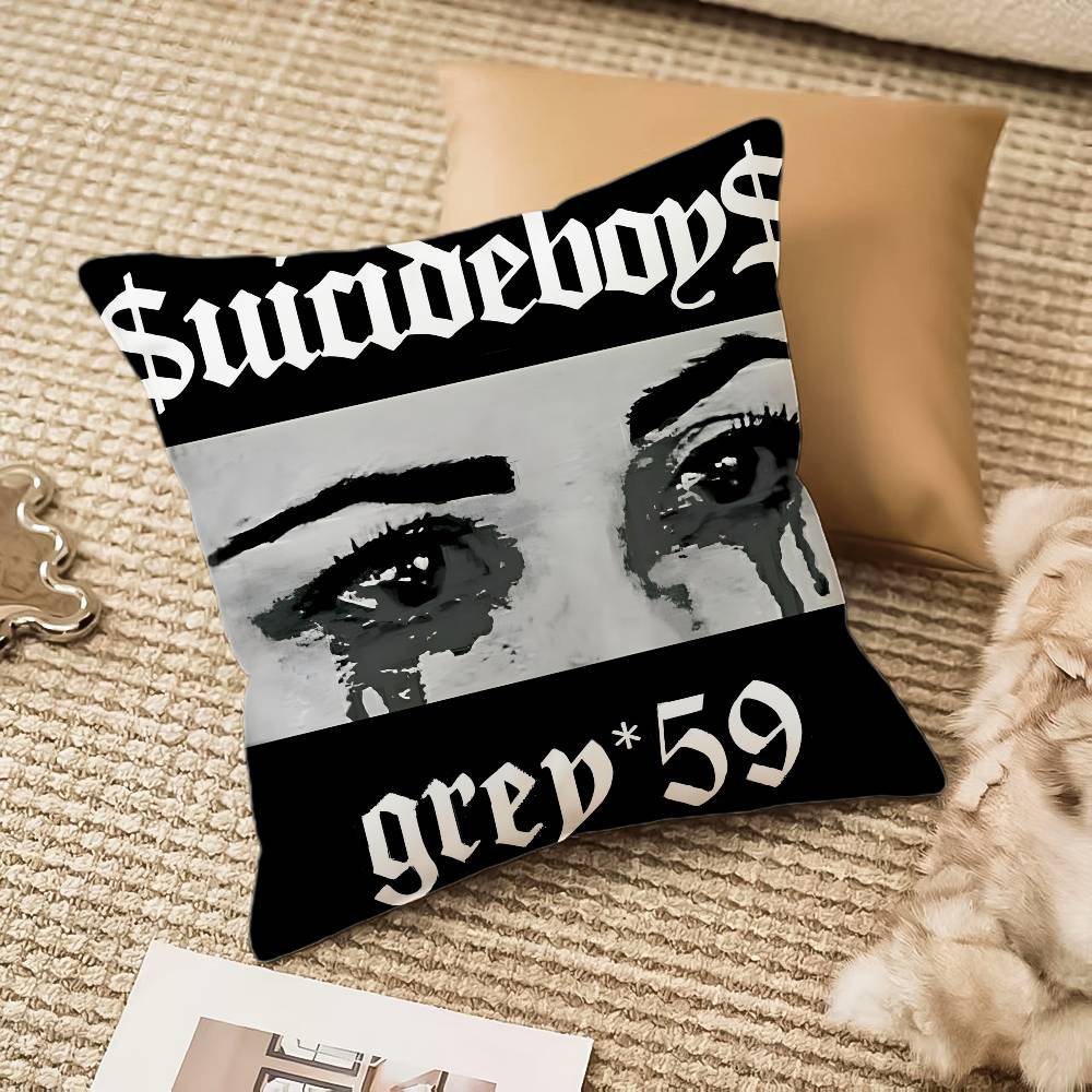 S-Suicideboys G59 MOIVE Pillow Case Anti-dustmite Invisible Zipper Sofa Bed 12x12Inch
S-Suicideboys G59 MOIVE Pillow Case Anti-dustmite Invisible Zipper Sofa Bed 12x12Inch