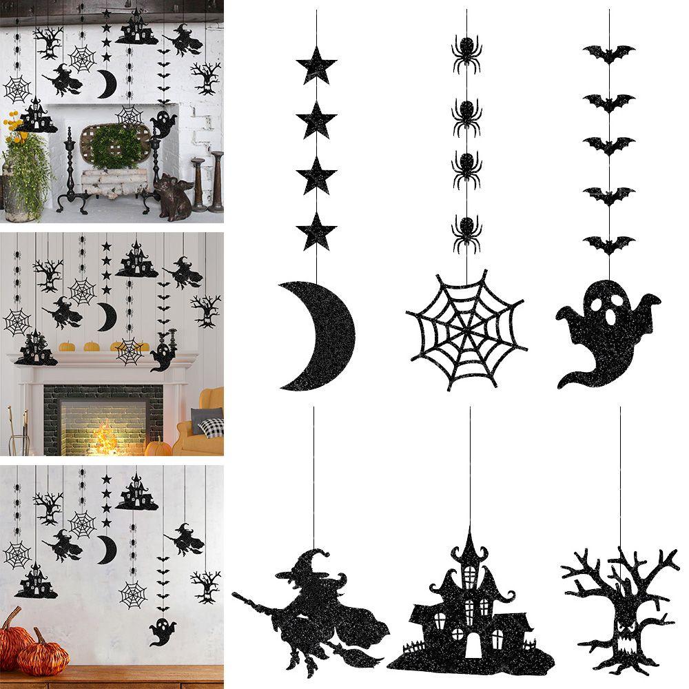 DIY Home Decoration Ghost Skull Hanging Ornament Door Hanger Horror props Halloween Hanging Banner
DIY Home Decoration Ghost Skull Hanging Ornament Door Hanger Horror props Halloween Hanging Banner