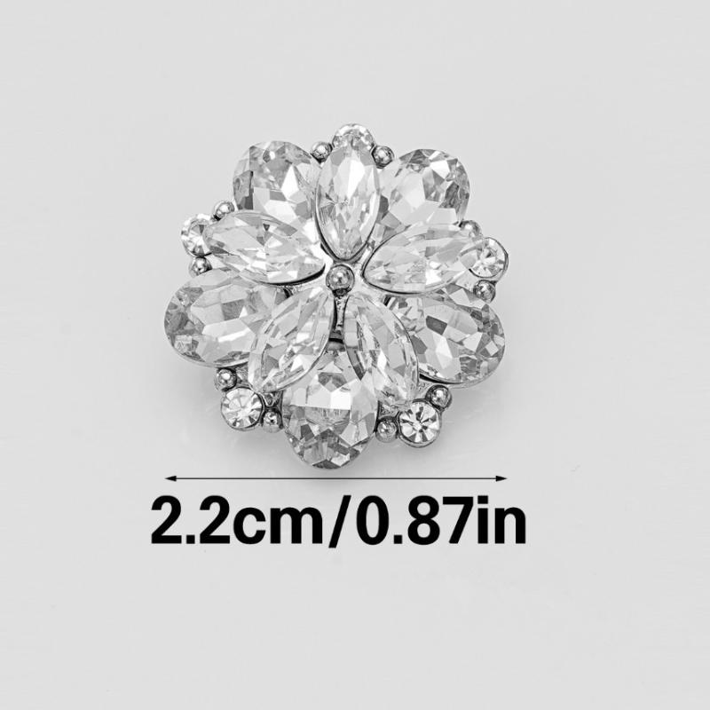1Pcs Crystal Flower Decorative Buttons Metal Alloy Sew On DIY For Wool Coat Fur Coat Jacket Craft In Stock Dress Accessory
1Pcs Crystal Flower Decorative Buttons Metal Alloy Sew On DIY For Wool Coat Fur Coat Jacket Craft In Stock Dress Accessory