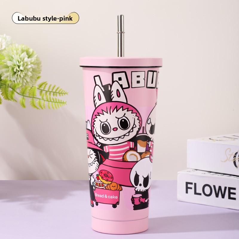 Straw Cup 304 Stainless Steel Large Capacity Car Straw Thermos Cup Car Cooling Bingba Cup 750ML
Straw Cup 304 Stainless Steel Large Capacity Car Straw Thermos Cup Car Cooling Bingba Cup 750ML