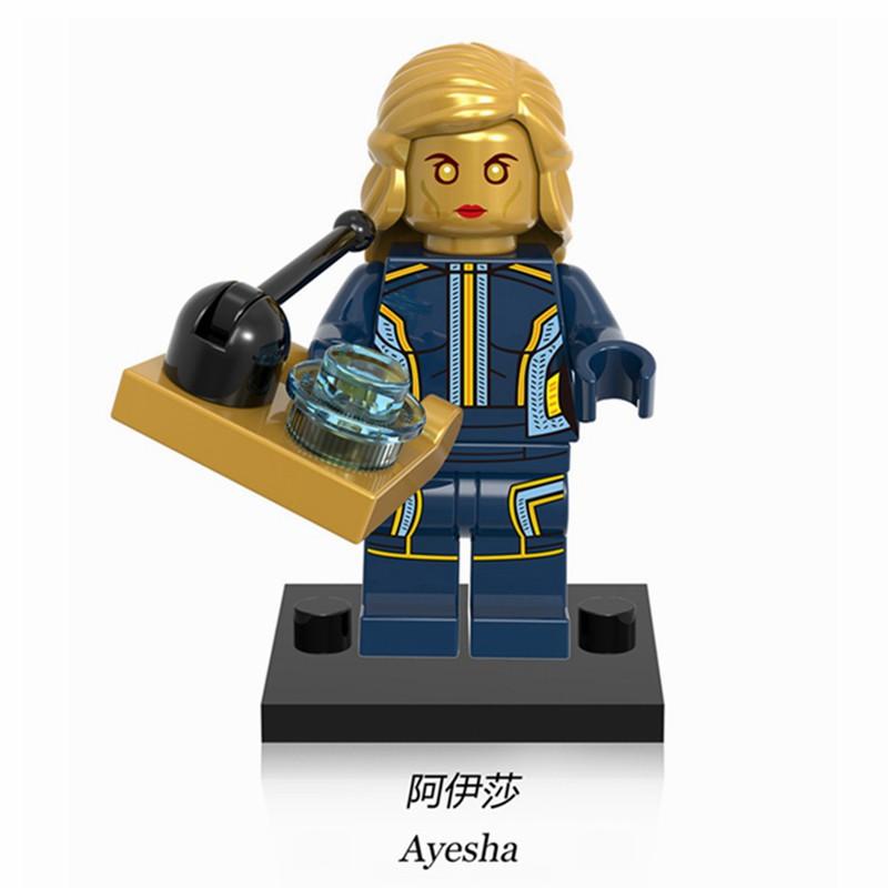 Compatible Guardians of the Galaxy Minifigures Star-Lord Gamora Rocket Yondu Marvel Building Blocks Kids Toys X0159 1126#
Compatible Guardians of the Galaxy Minifigures Star-Lord Gamora Rocket Yondu Marvel Building Blocks Kids Toys X0159 1126#