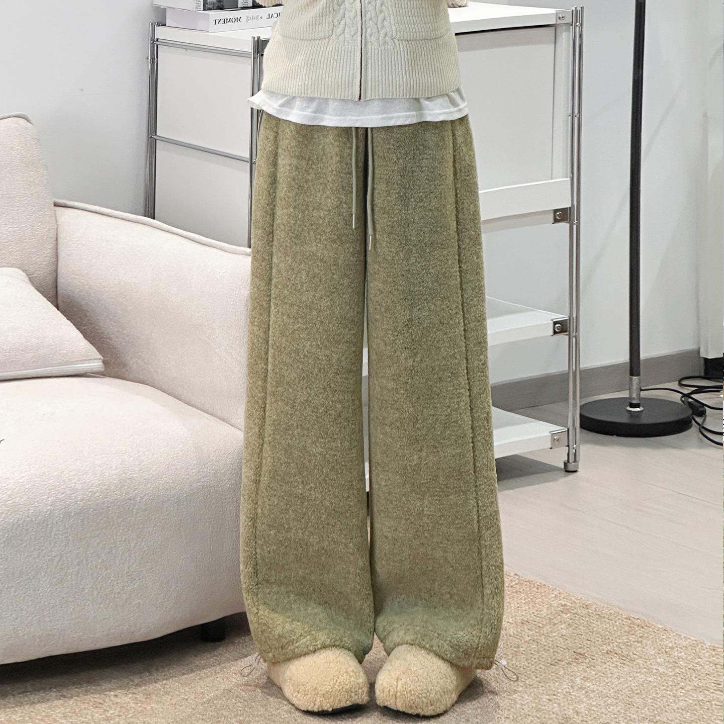 Women s Pink Lambswool Wide-Leg Sweatpants, Autumn/Winter 2025, Plus Velvet Lazy Style Extra Large
Women s Pink Lambswool Wide-Leg Sweatpants, Autumn/Winter 2025, Plus Velvet Lazy Style Extra Large