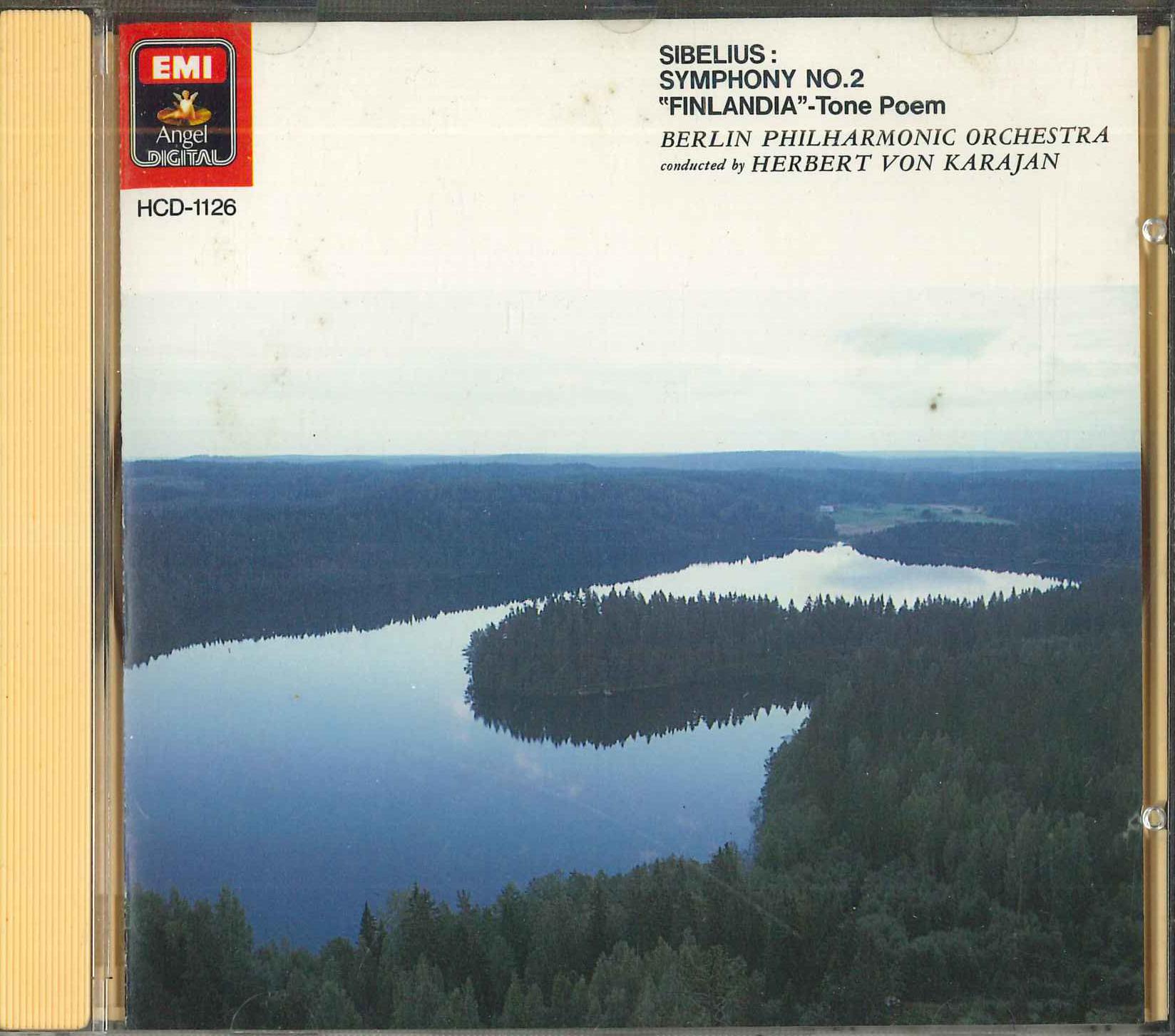 CD HERBERT VON KARAJAN - Sibelius Symphony No.2 Finlandia HCD1126 EMI Japan Classical Used
CD HERBERT VON KARAJAN - Sibelius Symphony No.2 Finlandia HCD1126 EMI Japan Classical Used