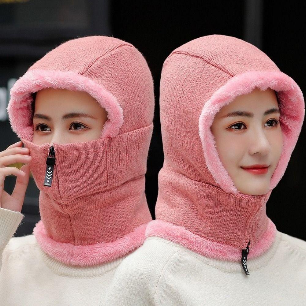 Elastic Hooded Thermal Cap Thickened Knitted Balaclava Cap Soft Knitted Scarf Hat Outdoor красный
Elastic Hooded Thermal Cap Thickened Knitted Balaclava Cap Soft Knitted Scarf Hat Outdoor красный