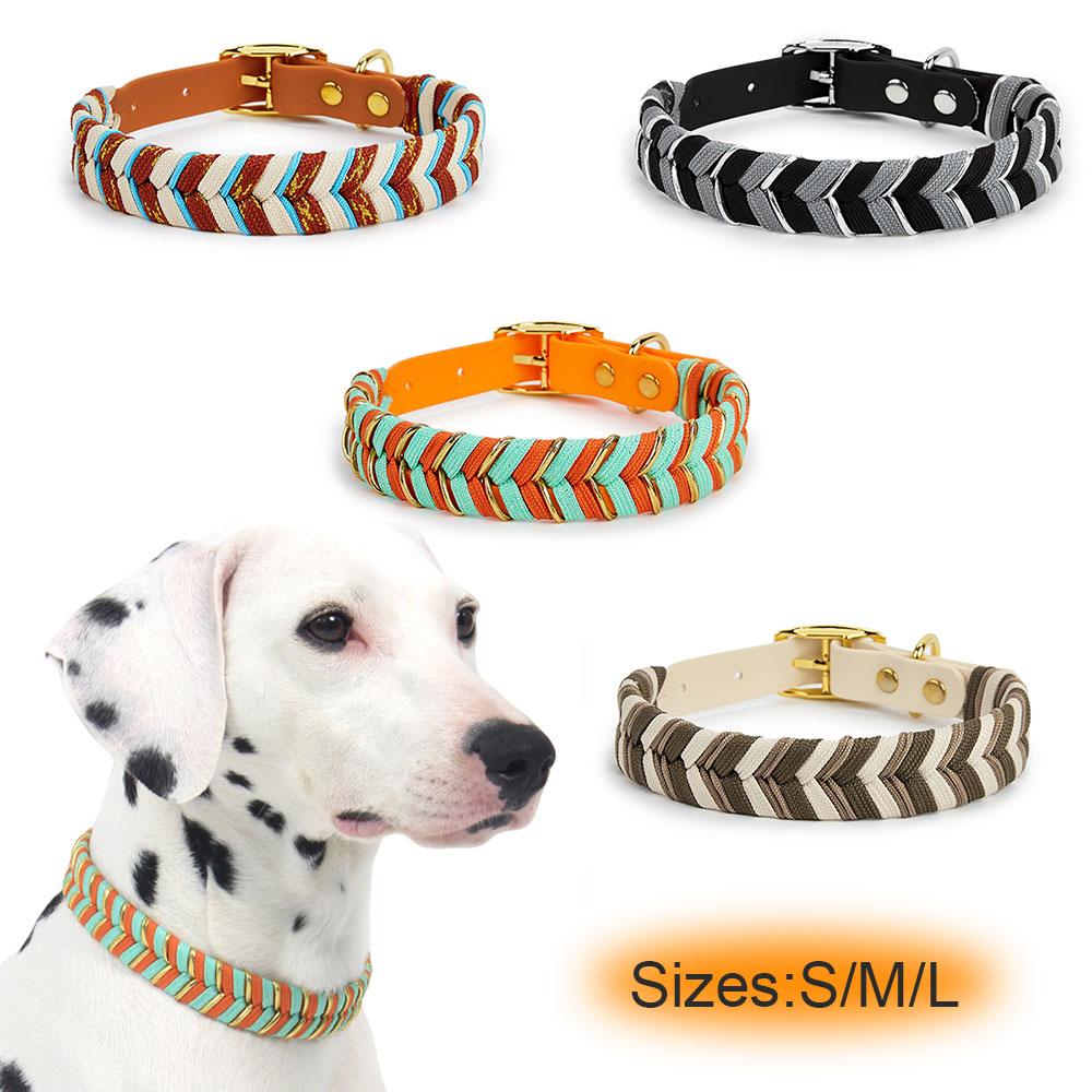 Dog Fashion Collar For Ladies Handmade Design Pet Colorful Neck Ring Small Medium and Large Dogs Lead-collar Wear Supplies S (21-31cm) помаранчевий
Dog Fashion Collar For Ladies Handmade Design Pet Colorful Neck Ring Small Medium and Large Dogs Lead-collar Wear Supplies S (21-31cm) помаранчевий
