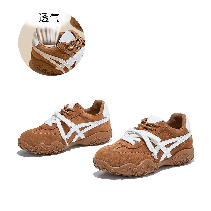Leather German training shoes women s shoes spring new versatile sports Forrest Gump shoes casual shoes retro platform heightening shoes 35 верблюд
Leather German training shoes women s shoes spring new versatile sports Forrest Gump shoes casual shoes retro platform heightening shoes 35 верблюд
