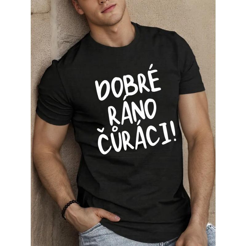 European sizes Fun Humor Czech proverb Men s Short Sleeve T-shirt Summer T-shirt Top S чёрный
European sizes Fun Humor Czech proverb Men s Short Sleeve T-shirt Summer T-shirt Top S чёрный