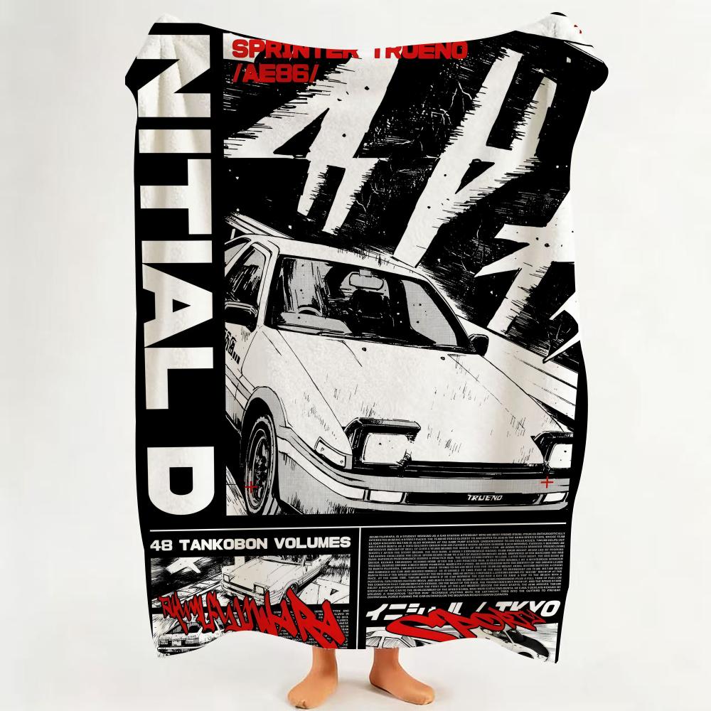 Anime D DInitial D Throw Flannel Throw Blanket Suitable for Sofa Living Room Bedroom 75cmx90cm
Anime D DInitial D Throw Flannel Throw Blanket Suitable for Sofa Living Room Bedroom 75cmx90cm