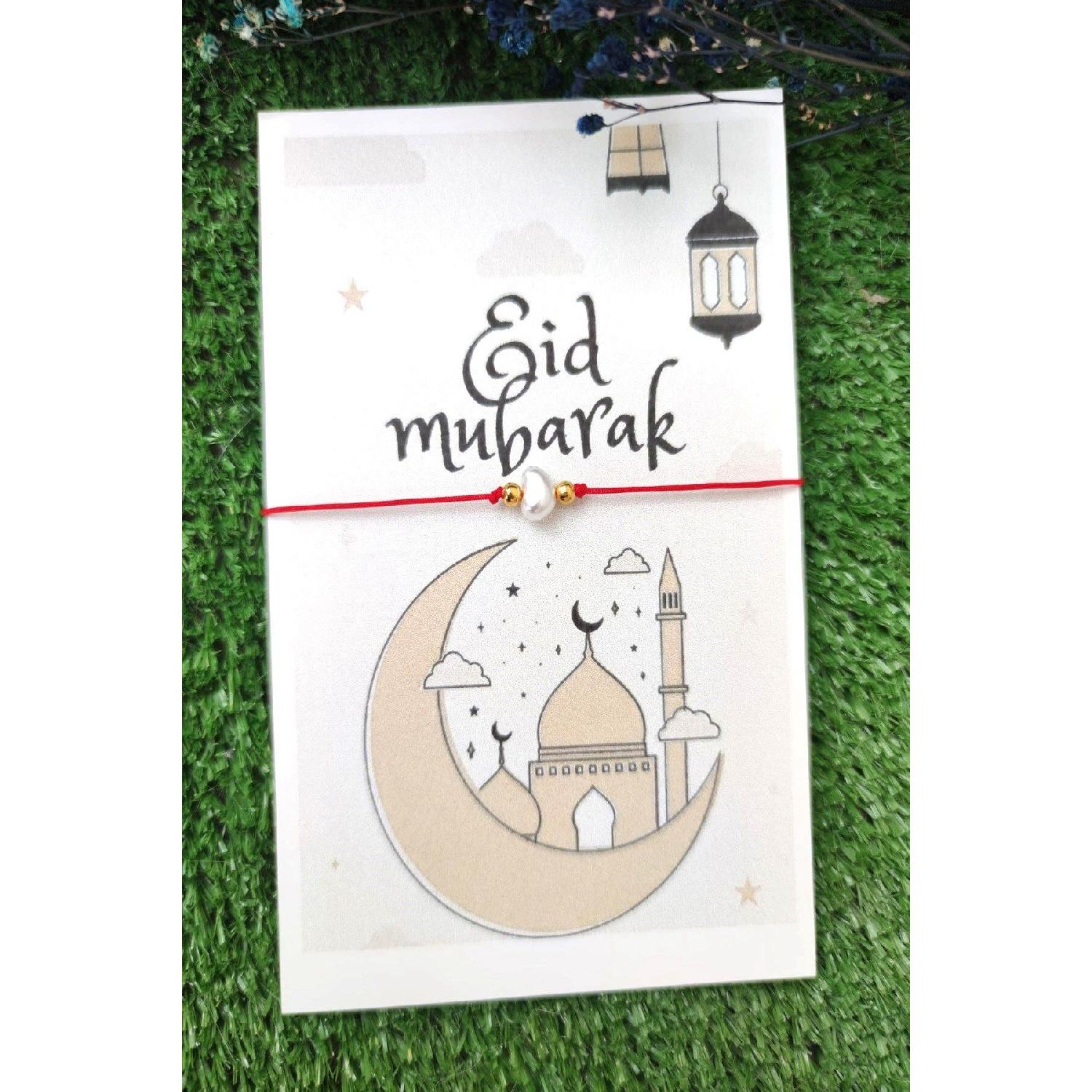 10 Pieces Eid Mubarak Card And Pearl Bangle - Ramadan Gift - Eid Al -fitr Gift - Lucky Bracelet чистий
10 Pieces Eid Mubarak Card And Pearl Bangle - Ramadan Gift - Eid Al -fitr Gift - Lucky Bracelet чистий