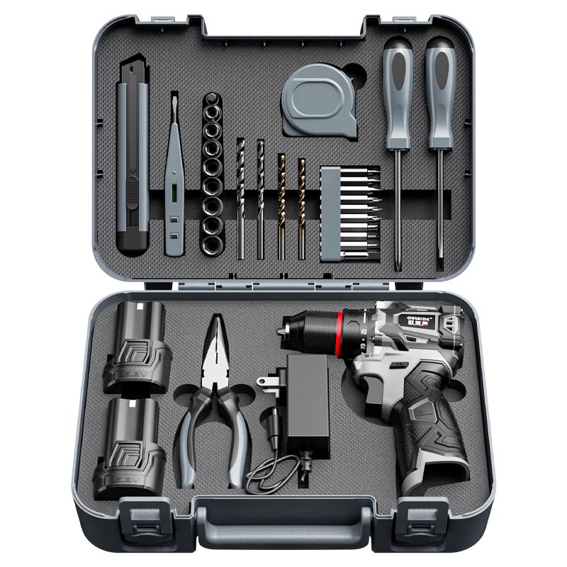 Oulaide 16.8V Brushless Cordless Drill Tool Kit CN plug (adapter included) 65N.m Super Torque
Oulaide 16.8V Brushless Cordless Drill Tool Kit CN plug (adapter included) 65N.m Super Torque