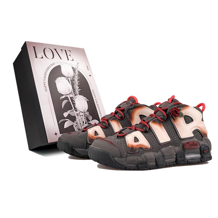 Nike Air More Uptempo RISK Ash Rose Mid top Vintage Basketball Shoes Women s Black Red DH9719-200(Team27GS-SBOX) 38.5
Nike Air More Uptempo RISK Ash Rose Mid top Vintage Basketball Shoes Women s Black Red DH9719-200(Team27GS-SBOX) 38.5