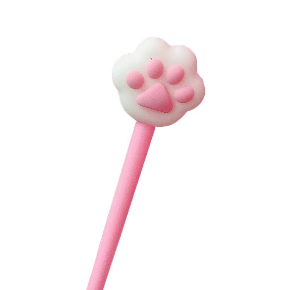 Черная гелевая ручка с изображением лапы животного из мультфильма 0\.5 мм для офисных принадлежностей для девочек no2