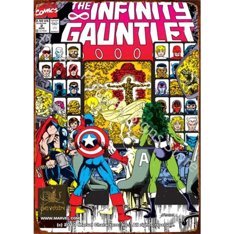 Marvel Metal Wall Sign, Superhero Decor Plaque 15x30cm
Marvel Metal Wall Sign, Superhero Decor Plaque 15x30cm