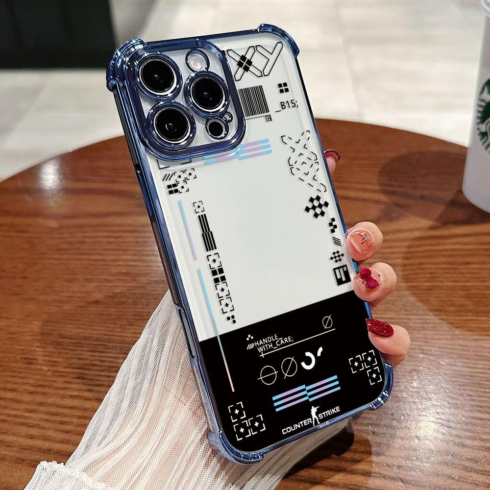 Hot Game Counter Strike CS GO Plating Phone Case For iPhone 17 17e 16 15 14 13 12 11 Pro Max X XR XSMax Mini Air Plus Anti-Fall iPhone 17
Hot Game Counter Strike CS GO Plating Phone Case For iPhone 17 17e 16 15 14 13 12 11 Pro Max X XR XSMax Mini Air Plus Anti-Fall iPhone 17
