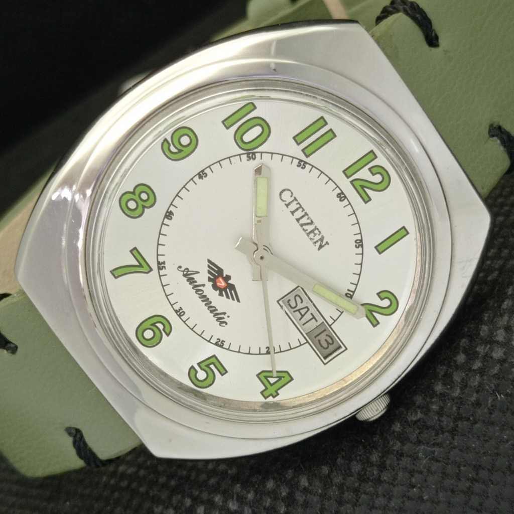 USED VINTAGE CITIZEN AUTOMATIC 8200 JAPAN MENS D/D SILVER WATCH 574-a304548-2 SKU574-a304548
USED VINTAGE CITIZEN AUTOMATIC 8200 JAPAN MENS D/D SILVER WATCH 574-a304548-2 SKU574-a304548