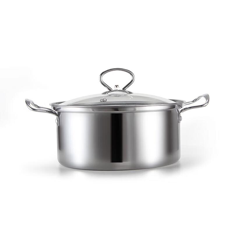 SMR-06GJ Stainless Steel Double-Handle Soup Pot 22cm
SMR-06GJ Stainless Steel Double-Handle Soup Pot 22cm