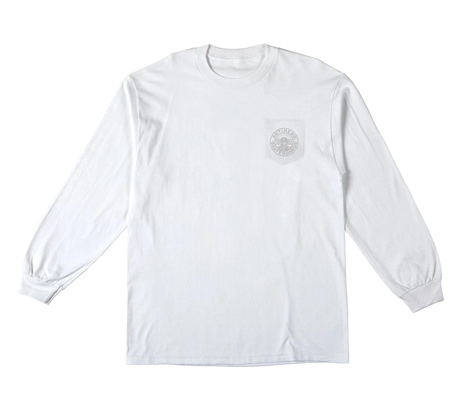 Anti Hero Skateboards Longsleeve Shirt Stay Ready Pocket Tee White 4XL
Anti Hero Skateboards Longsleeve Shirt Stay Ready Pocket Tee White 4XL