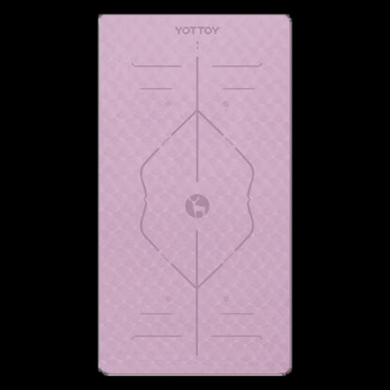 yottoy TPE Yoga Mat with Alignment Lines
yottoy TPE Yoga Mat with Alignment Lines