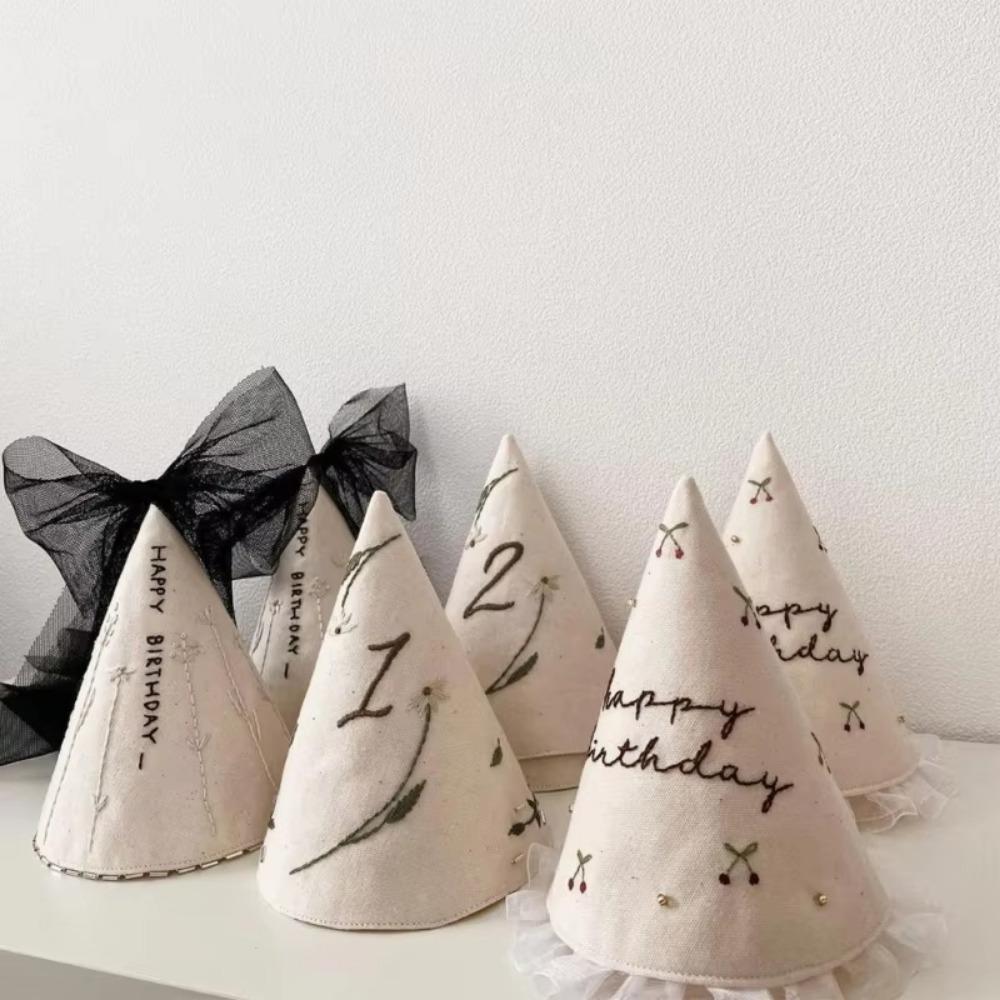 Embroidery Baby Party Hat Linen Baby Birthday Hat Cute Party Headdress Hats Children s Day Cherry
Embroidery Baby Party Hat Linen Baby Birthday Hat Cute Party Headdress Hats Children s Day Cherry