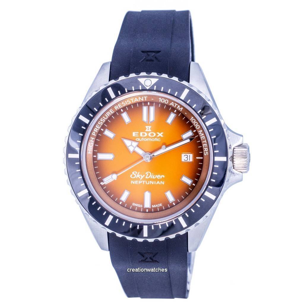Edox SkyDiver Neptunian Divers Orange Dial Automatic 801203NCAODN 80120 3NCA ODN 1000M Мужские часы
Edox SkyDiver Neptunian Divers Orange Dial Automatic 801203NCAODN 80120 3NCA ODN 1000M Мужские часы