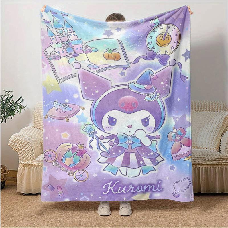 1pc Kuromi s Enchanted Journey Blanket, Soft Throw for Home Decor, Living Room, Travel, Camping, Car Blankets, Beach, Office Naps, Gift Idea, Suitable 130x150cm
1pc Kuromi s Enchanted Journey Blanket, Soft Throw for Home Decor, Living Room, Travel, Camping, Car Blankets, Beach, Office Naps, Gift Idea, Suitable 130x150cm