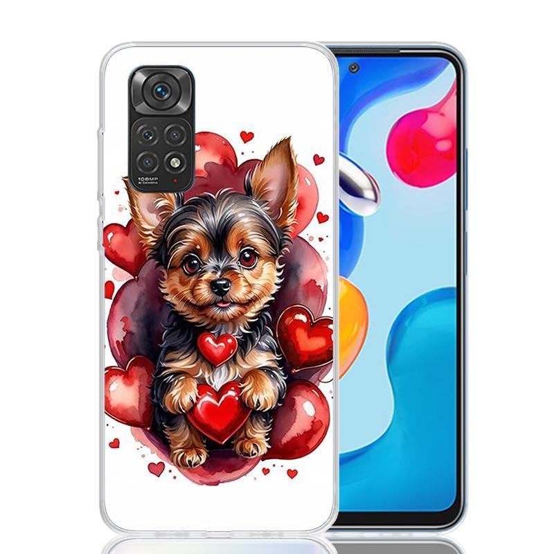 Lovely Puppy Heart Dogs Phone Case For Xiaomi Redmi Note 15 14 13 12S 12 Pro Plus 11S 11E 11 11T 10S 10 Art Soft Pattern Cover R Redmi Note 15 4G
Lovely Puppy Heart Dogs Phone Case For Xiaomi Redmi Note 15 14 13 12S 12 Pro Plus 11S 11E 11 11T 10S 10 Art Soft Pattern Cover R Redmi Note 15 4G