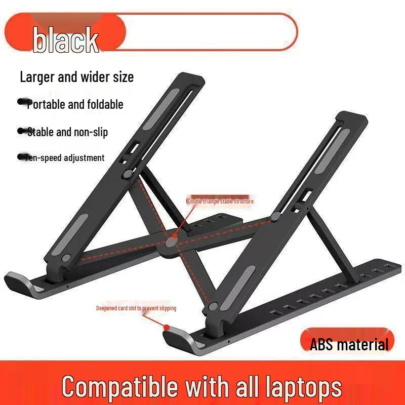 Adjustable Aluminum Laptop Cooling and Storage Stand
Adjustable Aluminum Laptop Cooling and Storage Stand