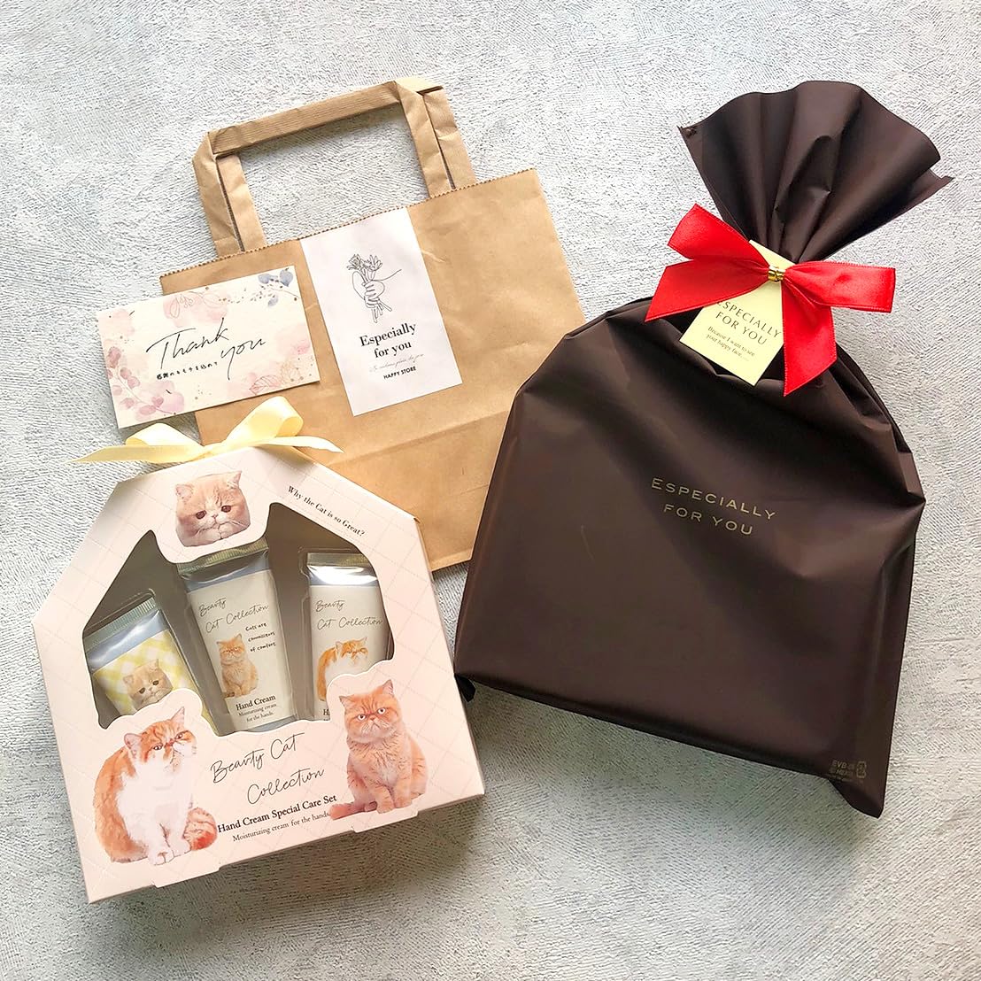 Hand Cream Gift Set for Popular and 168 x 160 x 29mm Brown Pear Texture with Red Tag and Thank You (Styleneo) Women, Affordable, Approx. (Exotic
Hand Cream Gift Set for Popular and 168 x 160 x 29mm Brown Pear Texture with Red Tag and Thank You (Styleneo) Women, Affordable, Approx. (Exotic