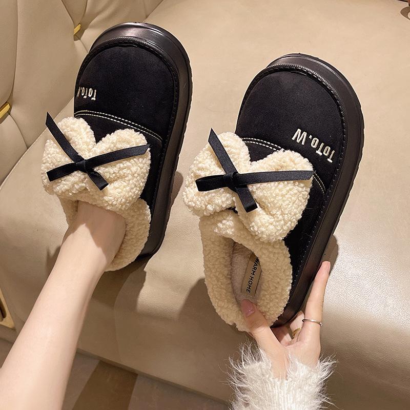 Bow cotton slippers women s 2025 new winter indoor home warmth versatile outer wear bag head pu leather slippers men 44/45 yards темно-коричневого кольору
Bow cotton slippers women s 2025 new winter indoor home warmth versatile outer wear bag head pu leather slippers men 44/45 yards темно-коричневого кольору
