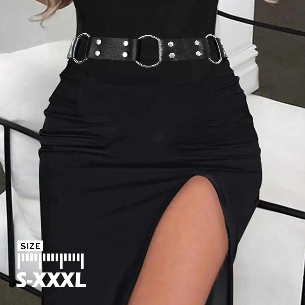Women S Plus Size Belt, 1Pc Fashion Women S Pu Leather Belt With Rings, Adjustable Punk Rock-Style Jeans Belt XL
Women S Plus Size Belt, 1Pc Fashion Women S Pu Leather Belt With Rings, Adjustable Punk Rock-Style Jeans Belt XL