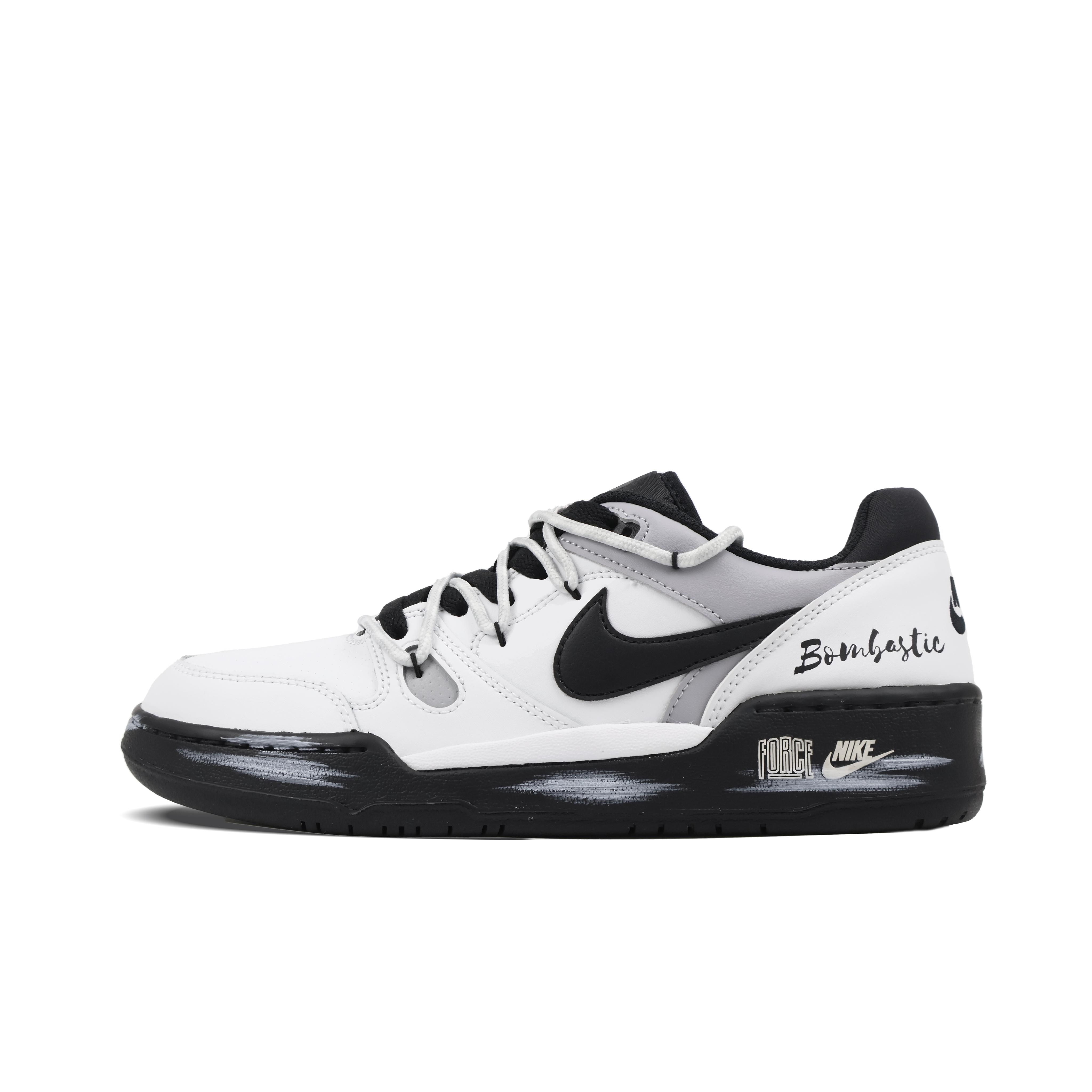 Nike Full Force Black White Trace, Street, Graffiti, Letter, Distressed, Classic Trend Low top Skateboard Shoes Men s FB1362-101(Team384-) 44.5
Nike Full Force Black White Trace, Street, Graffiti, Letter, Distressed, Classic Trend Low top Skateboard Shoes Men s FB1362-101(Team384-) 44.5