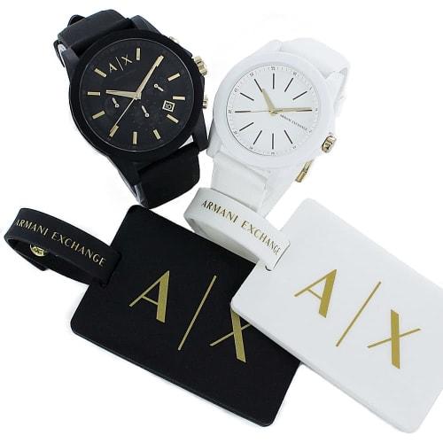A|X Armani Exchange Pair Watch Storage Box for Men and Women, Special Box with Travel Tag, Silicone, AX7105AX7126
A|X Armani Exchange Pair Watch Storage Box for Men and Women, Special Box with Travel Tag, Silicone, AX7105AX7126