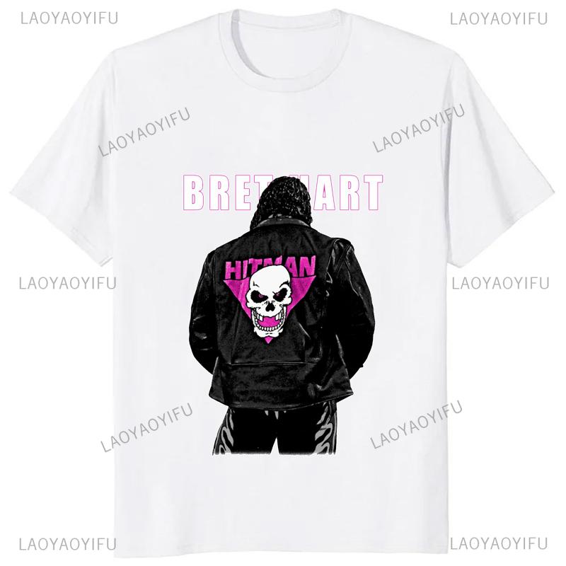 New Arrival Bret The Hitman Hart Print TShirt Fashion Casual Loose and Breathable Man Clothing Streetwear Hipster Women T Shirt XL
New Arrival Bret The Hitman Hart Print TShirt Fashion Casual Loose and Breathable Man Clothing Streetwear Hipster Women T Shirt XL