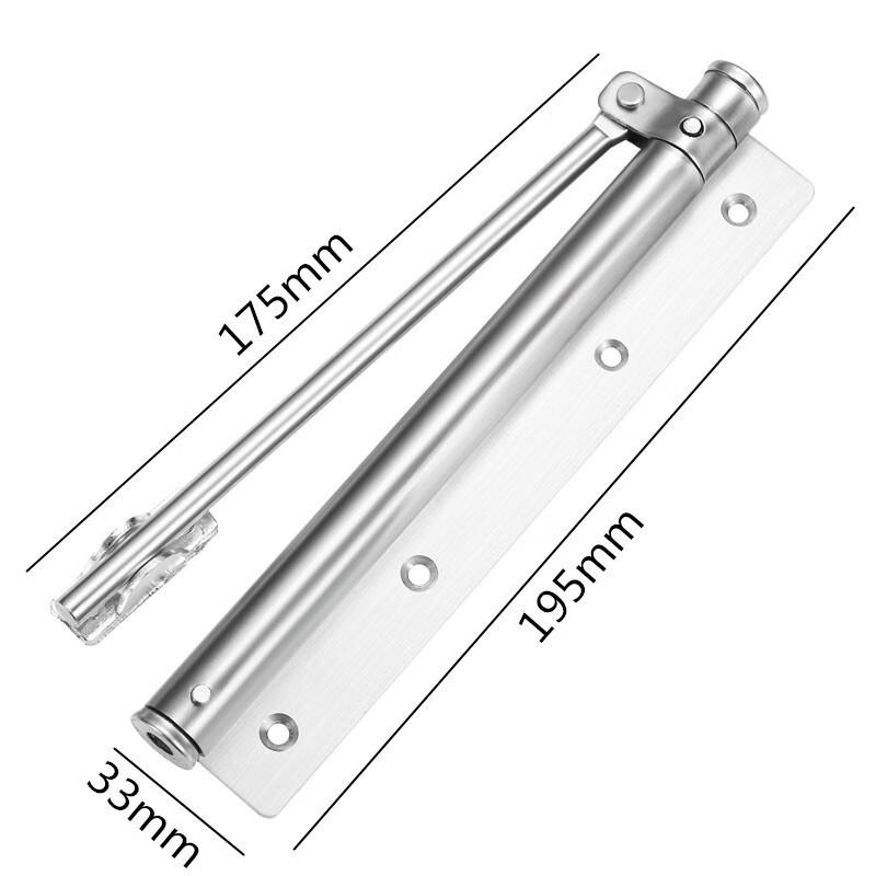 Shengbai Simple Automatic Door Closer for Wooden Doors, Silver (2-Pack)
Shengbai Simple Automatic Door Closer for Wooden Doors, Silver (2-Pack)
