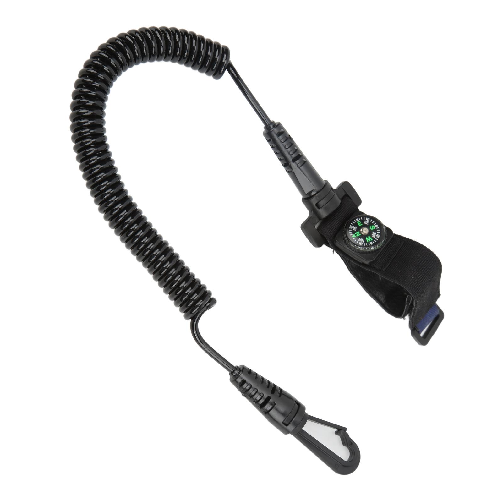 Canoe Kayak Paddle Leash Elastic Rowing Boat Safety Rope Leash Lanyard with Compass for Kayak Accessories
Canoe Kayak Paddle Leash Elastic Rowing Boat Safety Rope Leash Lanyard with Compass for Kayak Accessories