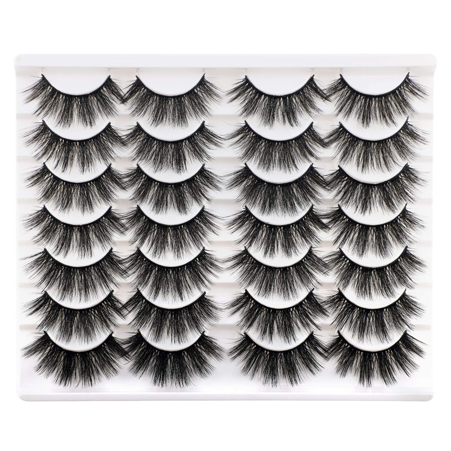 Накладные ресницы Newcally Lashes Dramatic 20MM Faux Mink Lashes Упаковка 14 пар Тонкие длинные густые пушистые полосатые ресницы для глаз Мультиупаковка
Накладные ресницы Newcally Lashes Dramatic 20MM Faux Mink Lashes Упаковка 14 пар Тонкие длинные густые пушистые полосатые ресницы для глаз Мультиупаковка