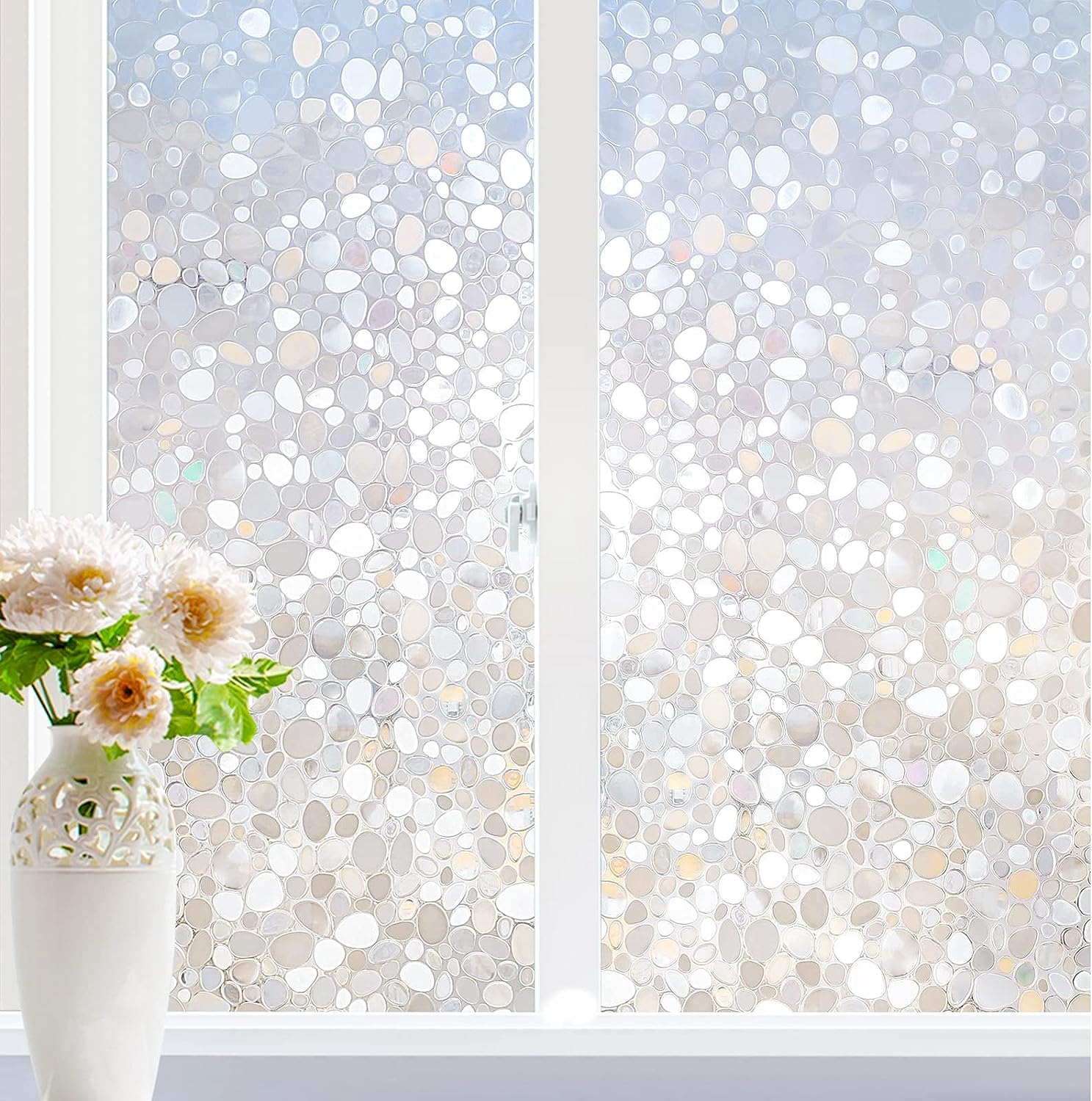 Window Privacy Film, Decorative Window Clings, UV Blocking Window Coverings Static Cling Non Adhesive Door Window Stickers 45x100cm
Window Privacy Film, Decorative Window Clings, UV Blocking Window Coverings Static Cling Non Adhesive Door Window Stickers 45x100cm