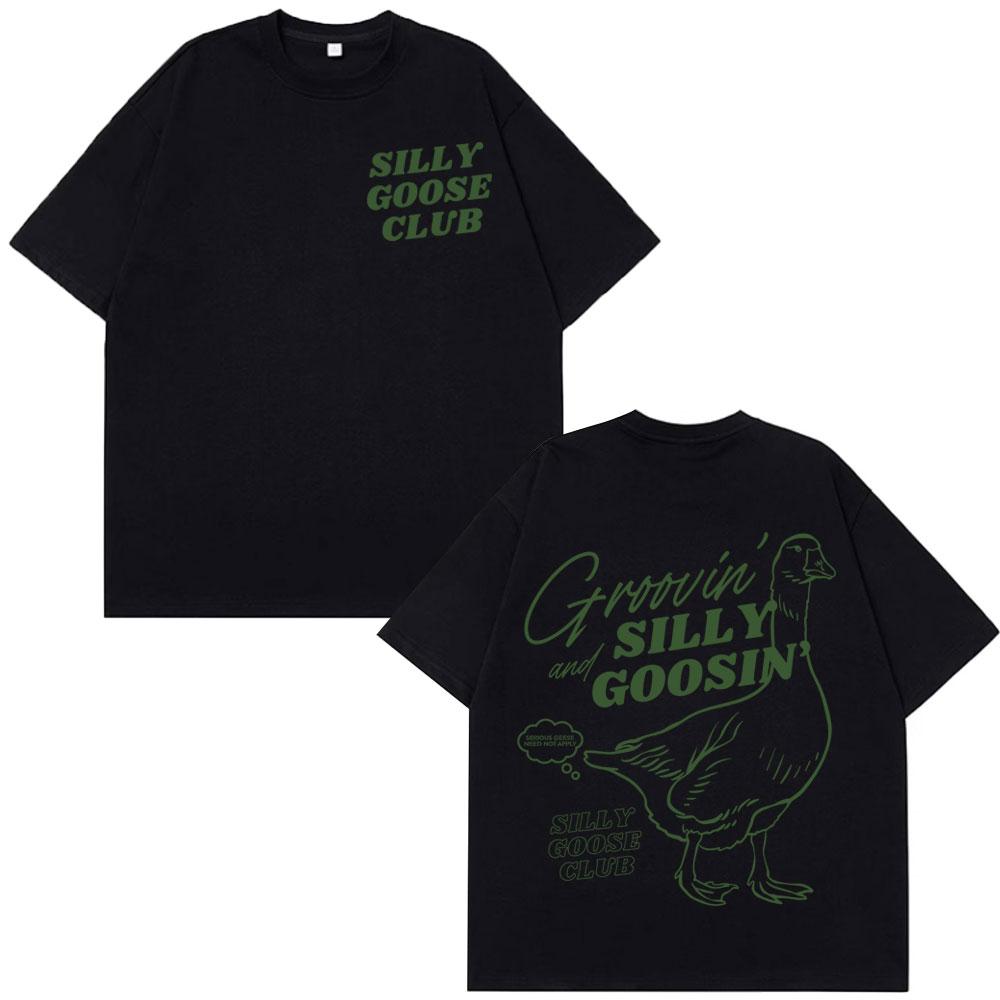 Funny Silly Goose Club Graphic T Shirt Men Women Fashion Tshirt Summer Shortsleeved 100 Cotton Loose Casual Harajuku Tshirts 4XL
Funny Silly Goose Club Graphic T Shirt Men Women Fashion Tshirt Summer Shortsleeved 100 Cotton Loose Casual Harajuku Tshirts 4XL