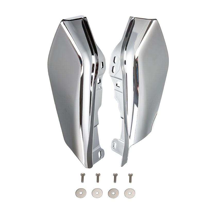 Мотоцикл черный/хромированный средний воздушный дефлектор рамы под сиденьем двигателя для Harley Electra Glide Road King Street Glide 2017-2019
Мотоцикл черный/хромированный средний воздушный дефлектор рамы под сиденьем двигателя для Harley Electra Glide Road King Street Glide 2017-2019