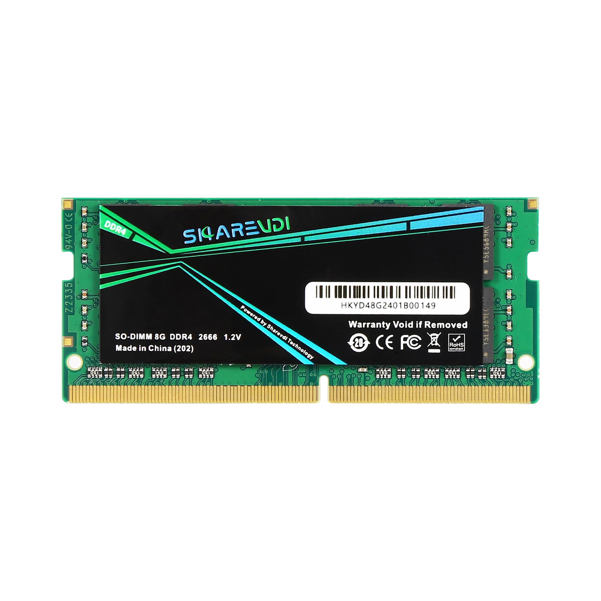 Sharevdi DDR4 PC4 19200S CL19 SODIMM 260 Pin SODIMM Laptop Notebook Mini Computer RAM Storage Module Easy Upgrade 8GB-2666 1.2V Non-ECC (DDR4-8GB)
Sharevdi DDR4 PC4 19200S CL19 SODIMM 260 Pin SODIMM Laptop Notebook Mini Computer RAM Storage Module Easy Upgrade 8GB-2666 1.2V Non-ECC (DDR4-8GB)