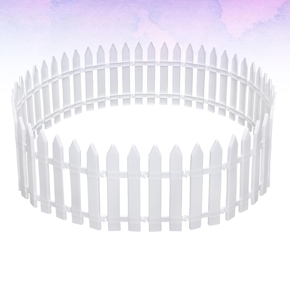 30 Pcs Splice Christmas Tree Fence Garden Decoration Outdoor Plant Mini Barrier Picket білий
30 Pcs Splice Christmas Tree Fence Garden Decoration Outdoor Plant Mini Barrier Picket білий