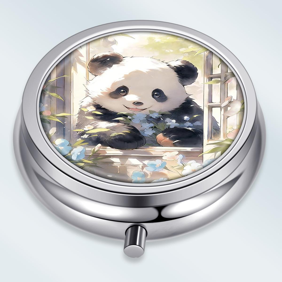 Portable Pill Box with 3 Compartments, Mini Metal Medicine Organizer Case, Cute Printed Pill Container for Vitamins, Pills, Jewelry, Travel, Daily Use різнокольоровий
Portable Pill Box with 3 Compartments, Mini Metal Medicine Organizer Case, Cute Printed Pill Container for Vitamins, Pills, Jewelry, Travel, Daily Use різнокольоровий