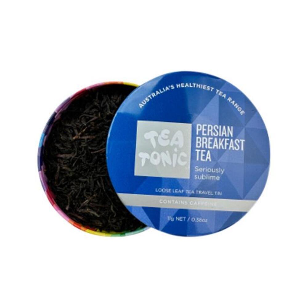 Tea Tonic Persian Breakfast Tea Travel Tin 11g
Tea Tonic Persian Breakfast Tea Travel Tin 11g