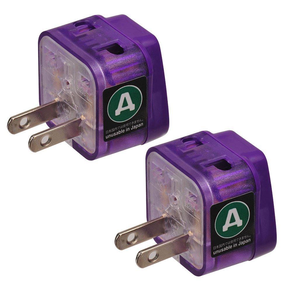 Conversion Adapter Plug for Overseas Value Eleplug W Set of 2 Type A Travel, (A + Type) RW-WS01
Conversion Adapter Plug for Overseas Value Eleplug W Set of 2 Type A Travel, (A + Type) RW-WS01