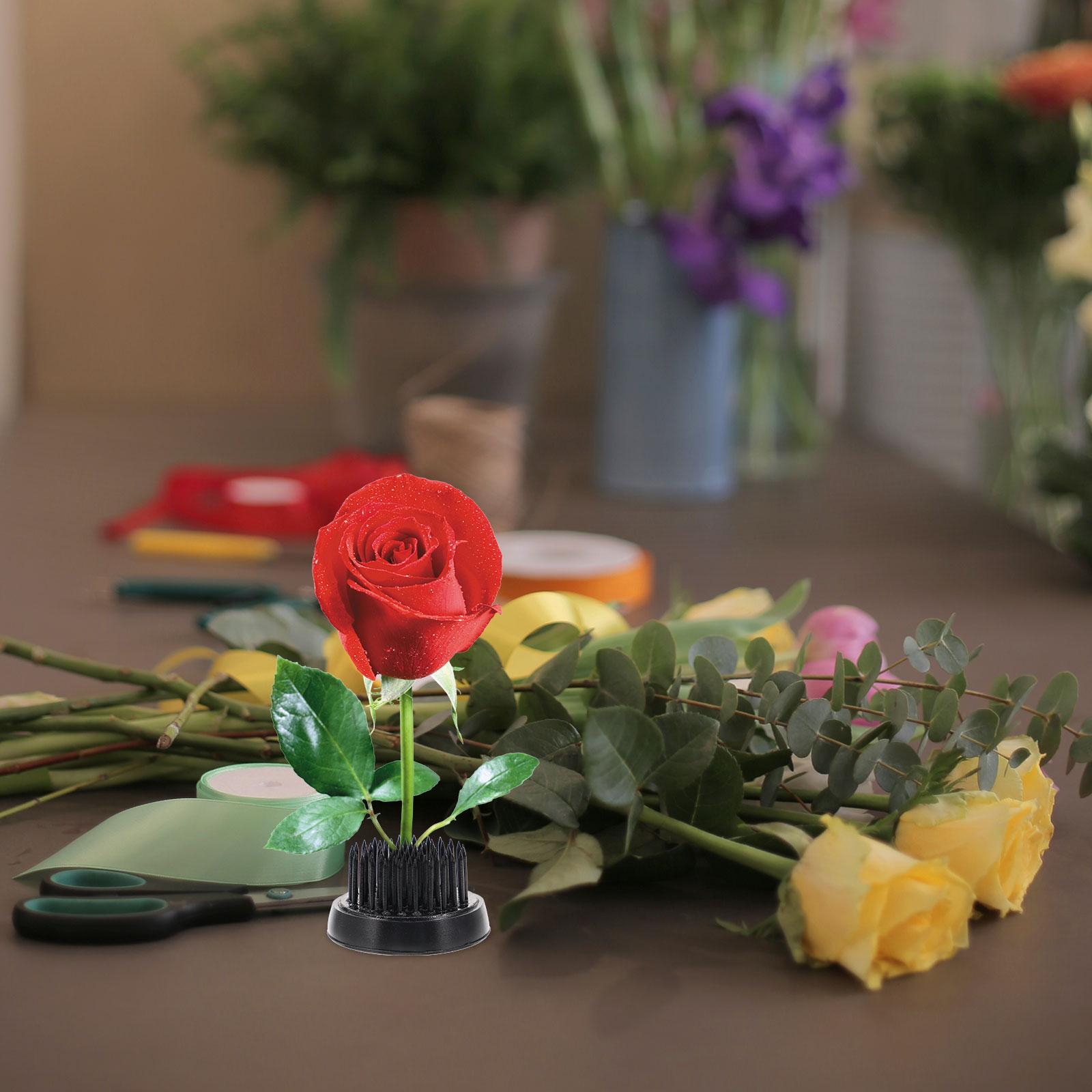 Floral Fixation Base Japanese Sword Mountain Flower Arranger Plant Pin Frog Holder 3.4X2CM чорний
Floral Fixation Base Japanese Sword Mountain Flower Arranger Plant Pin Frog Holder 3.4X2CM чорний
