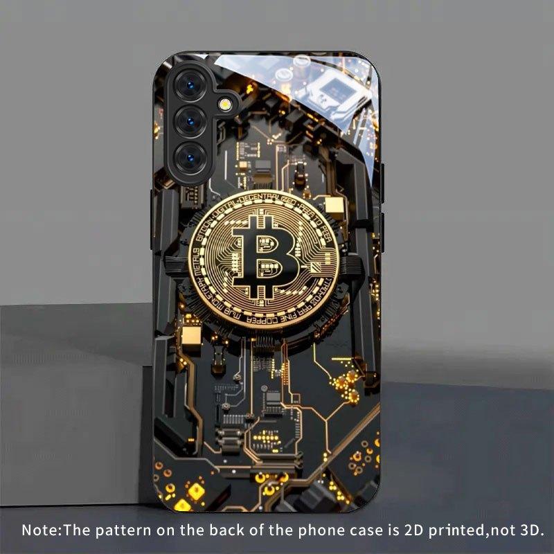 Черно-золотой стеклянный чехол для телефона Bitcoin, подходящий для Samsung, для galaxy S26 S25 S24 S22 S21 S20FE Ultra Plus 5G, противоударная задняя крышка Galaxy S26 чёрный
Черно-золотой стеклянный чехол для телефона Bitcoin, подходящий для Samsung, для galaxy S26 S25 S24 S22 S21 S20FE Ultra Plus 5G, противоударная задняя крышка Galaxy S26 чёрный