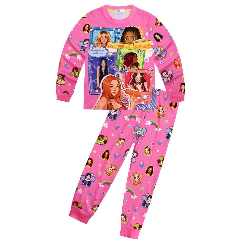 81282 Girls Korea KATSEYE Print T-Shirt Top Pants Pajamas Sleepwear 130cm
81282 Girls Korea KATSEYE Print T-Shirt Top Pants Pajamas Sleepwear 130cm